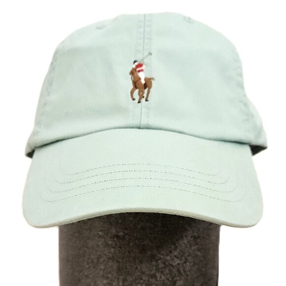 NEW! Mint Green Polo Ralph Lauren Baseball Hat - Picture 2 of 7
